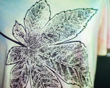 Pastel Tie Dye Japanese Maple Leaf Crop Top