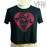 Japanese Dragon Crop Top | Made-to-Order