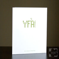 Bob Corgman The Welsh Corgi Single Blank Greeting Card - Yay for Fidget Art!