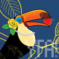 Toucan Courtship Greeting Cards | Set of Four