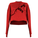 Bird and Blossoms Crop Top (Made to Order)